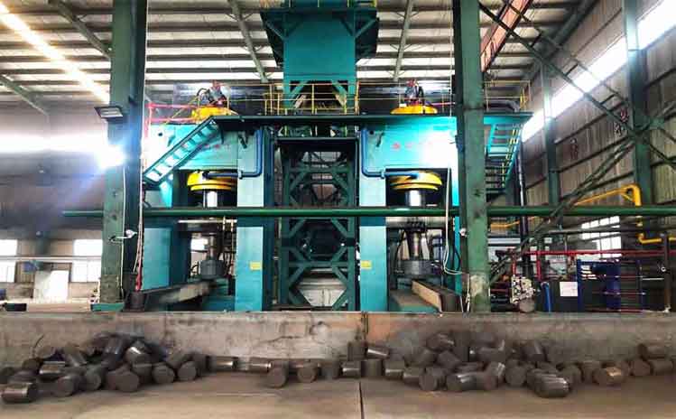 1600噸粒子鋼熱壓塊生產(chǎn)線
